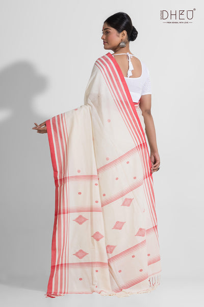 Pure Khadi Cotton Saree