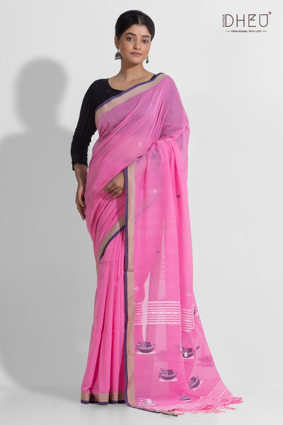 Pure Khadi Cotton Saree