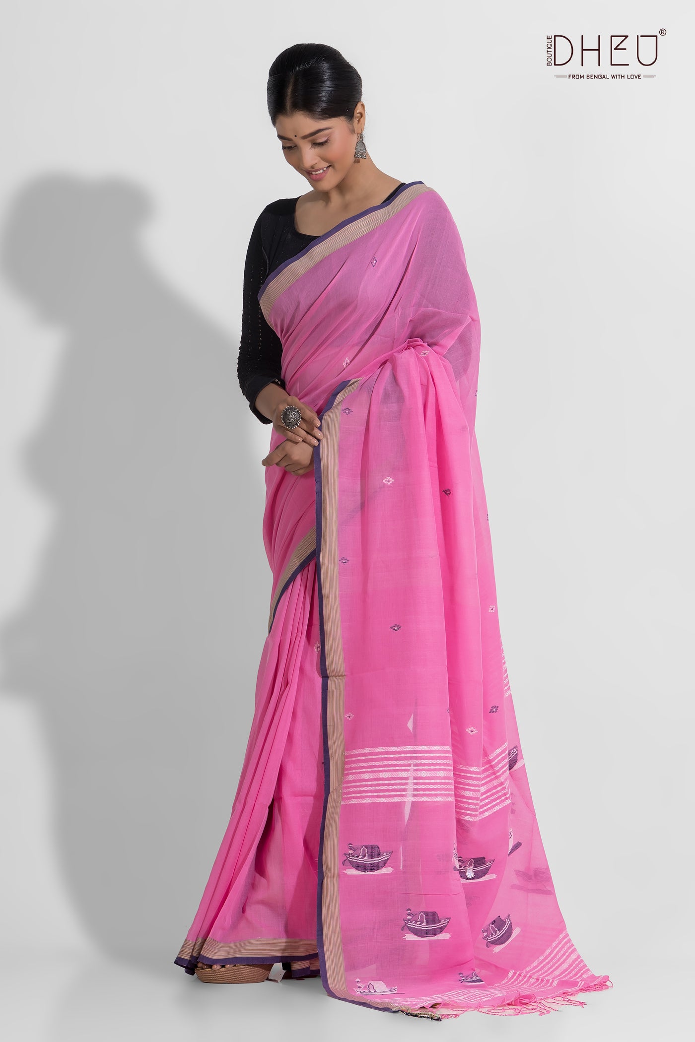 Pure Khadi Cotton Saree