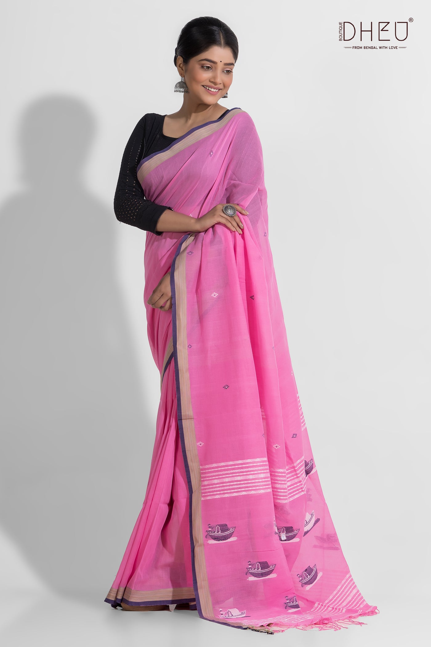 Pure Khadi Cotton Saree