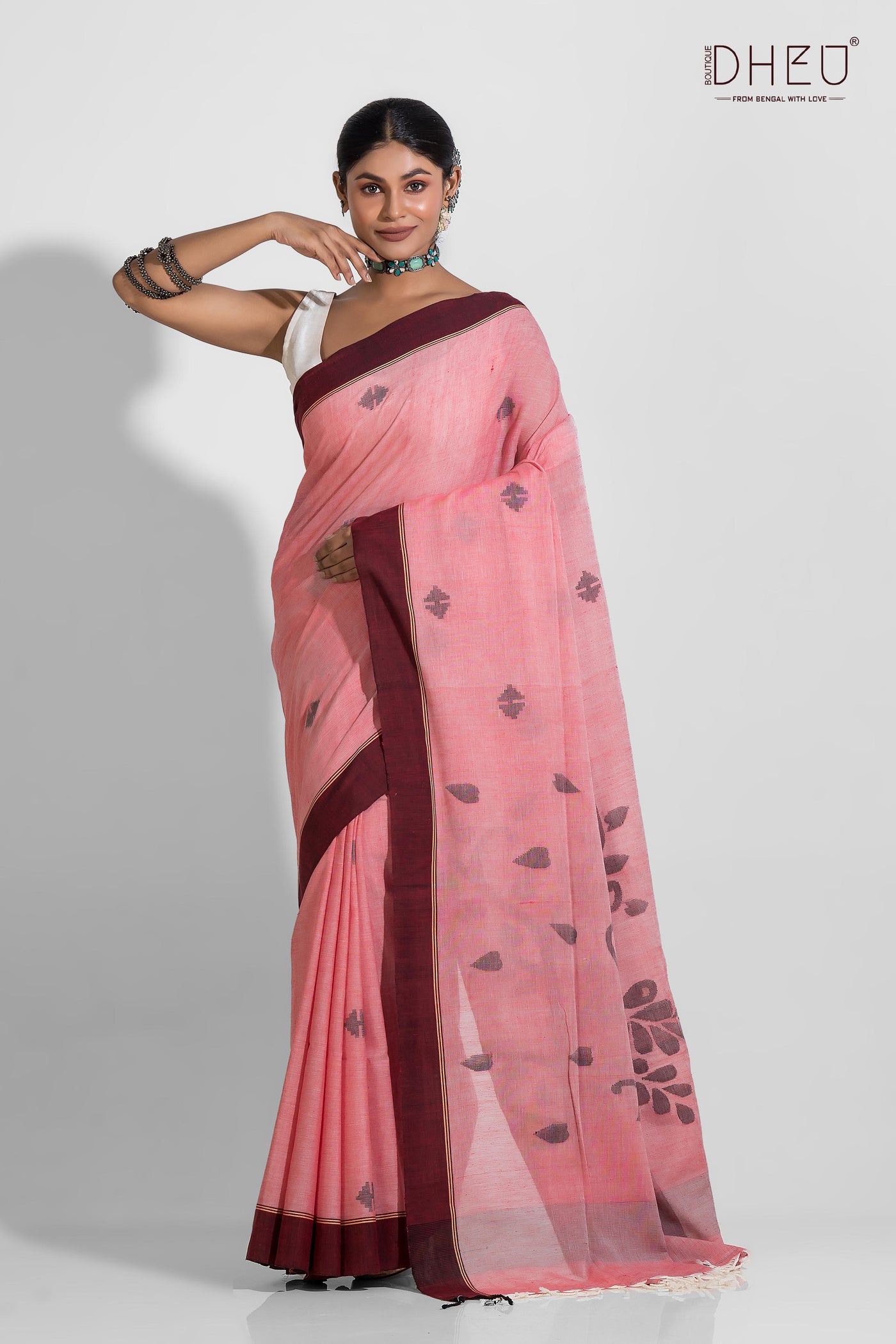 Pure Khadi Cotton Saree