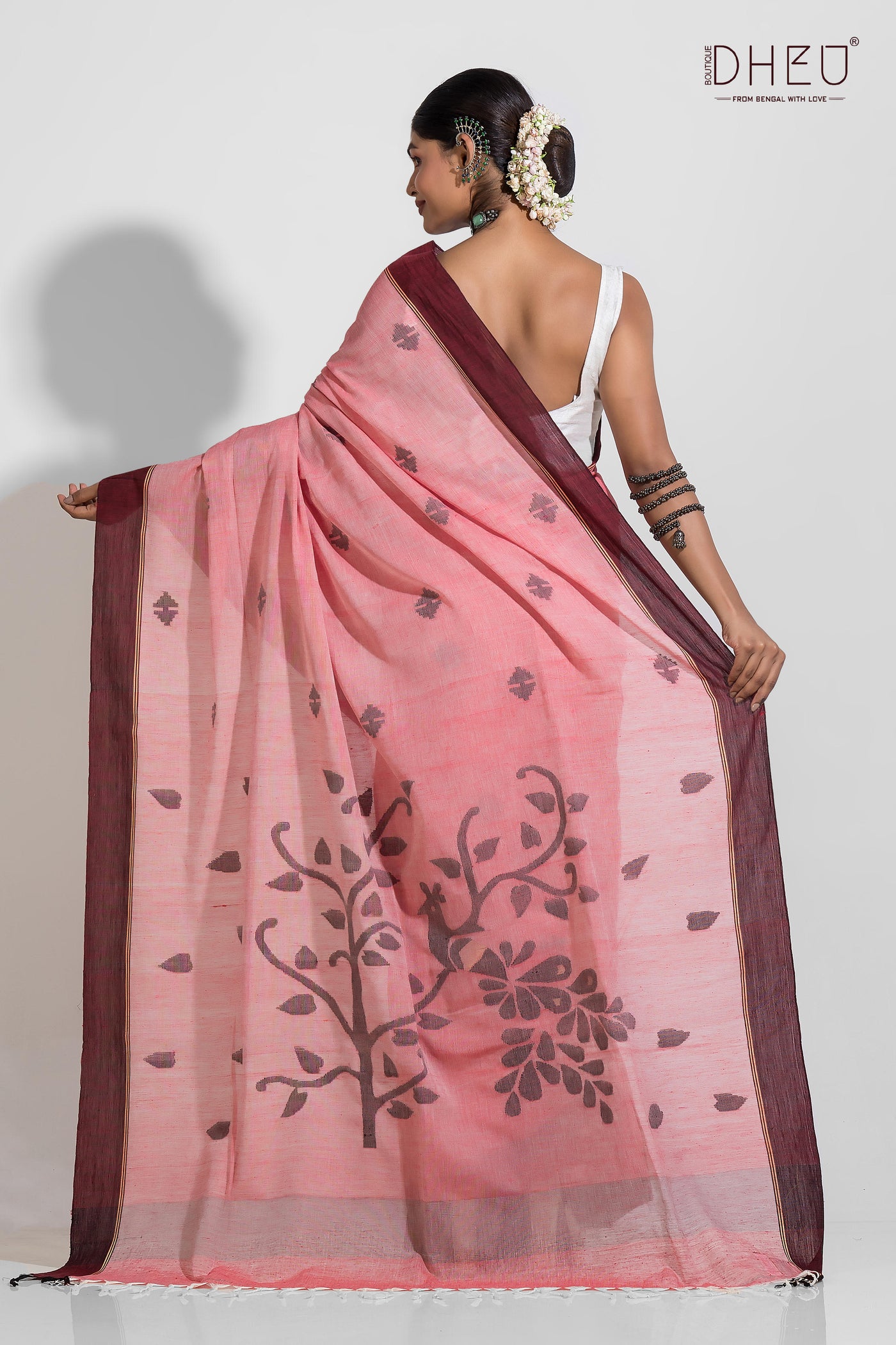 Pure Khadi Cotton Saree