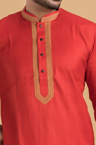 Dheu Designer Kurta & Dhoti(Optional) Set