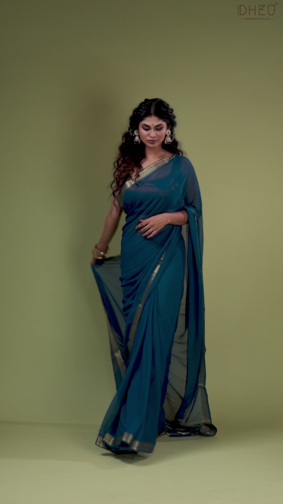 Exclusive Chiffon Silk Saree