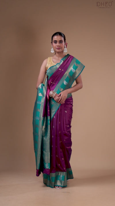 Semi Kanjivaram Silk Saree