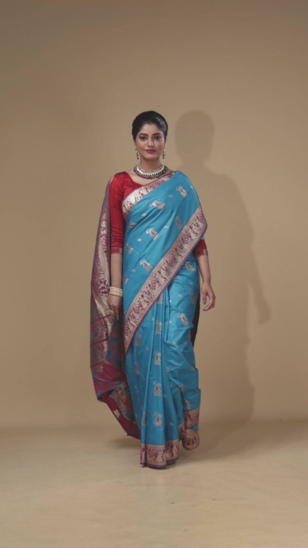 Varaha - Swarnachari Silk Saree