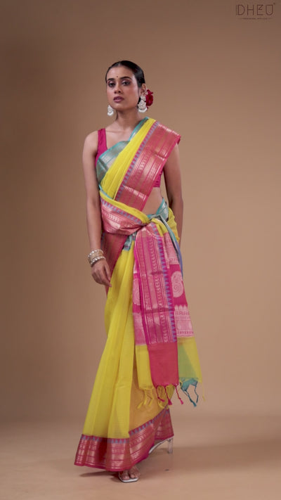 Designer Handloom Silk Saree