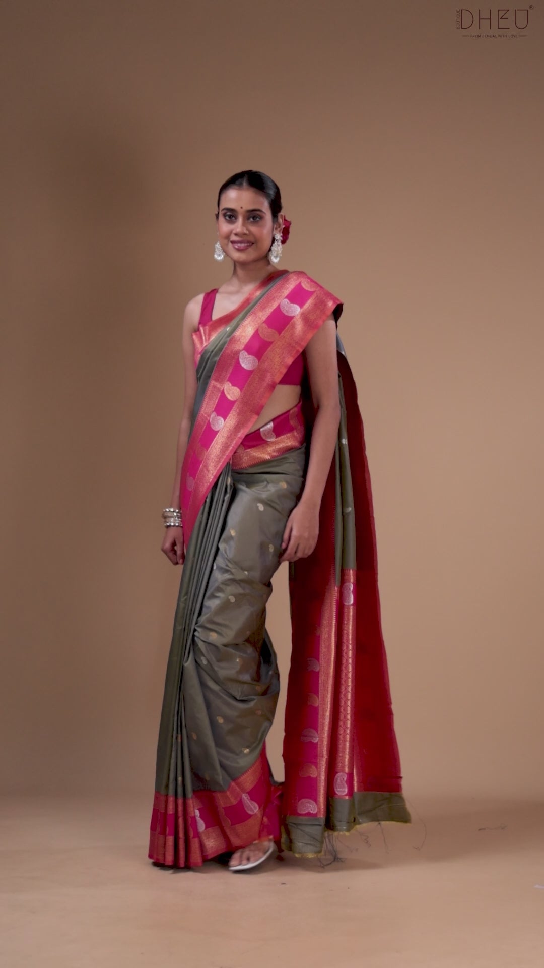 Semi Kanjivaram Silk Saree