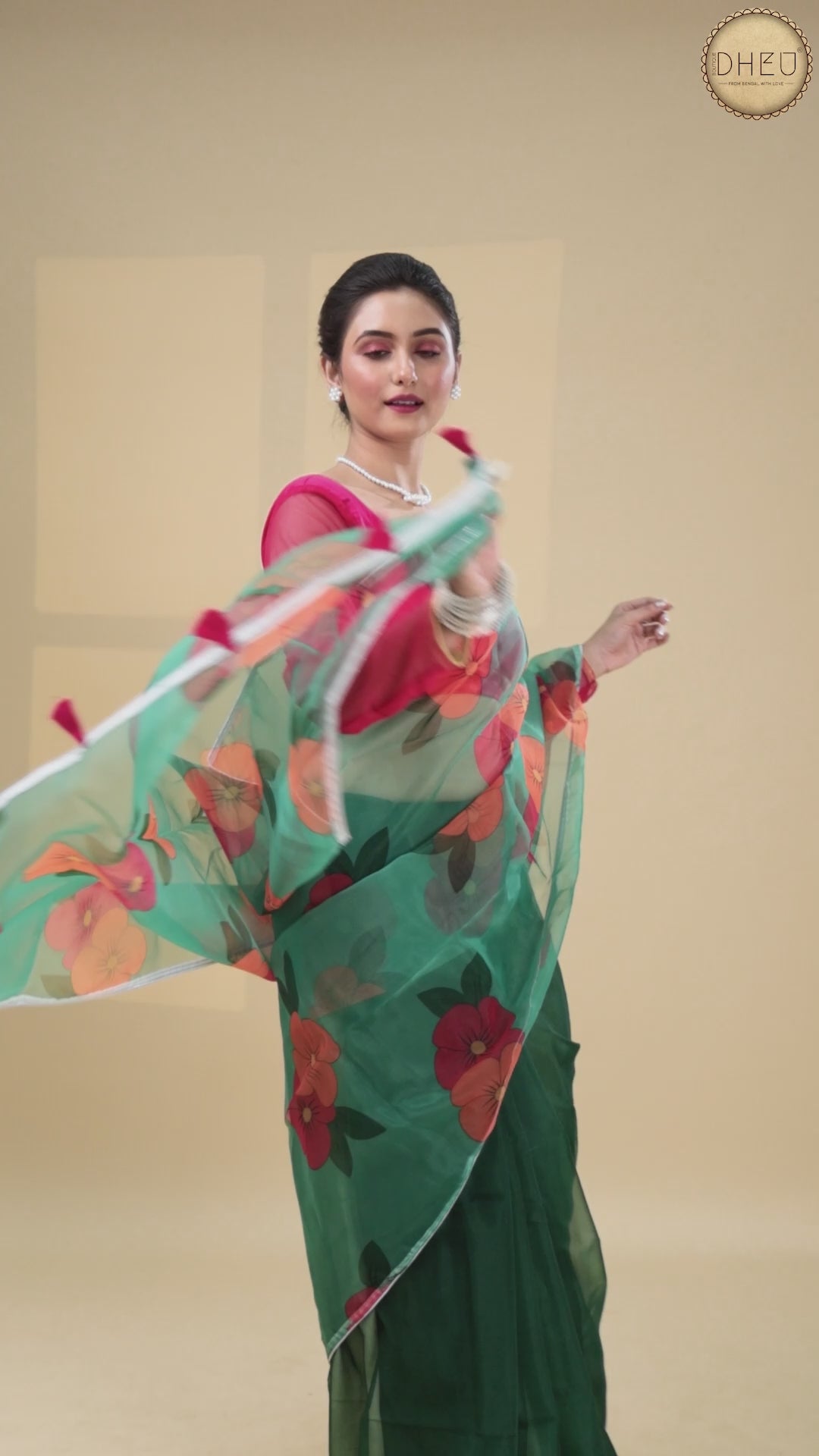 Daisy - Exclusive Organza Silk Saree