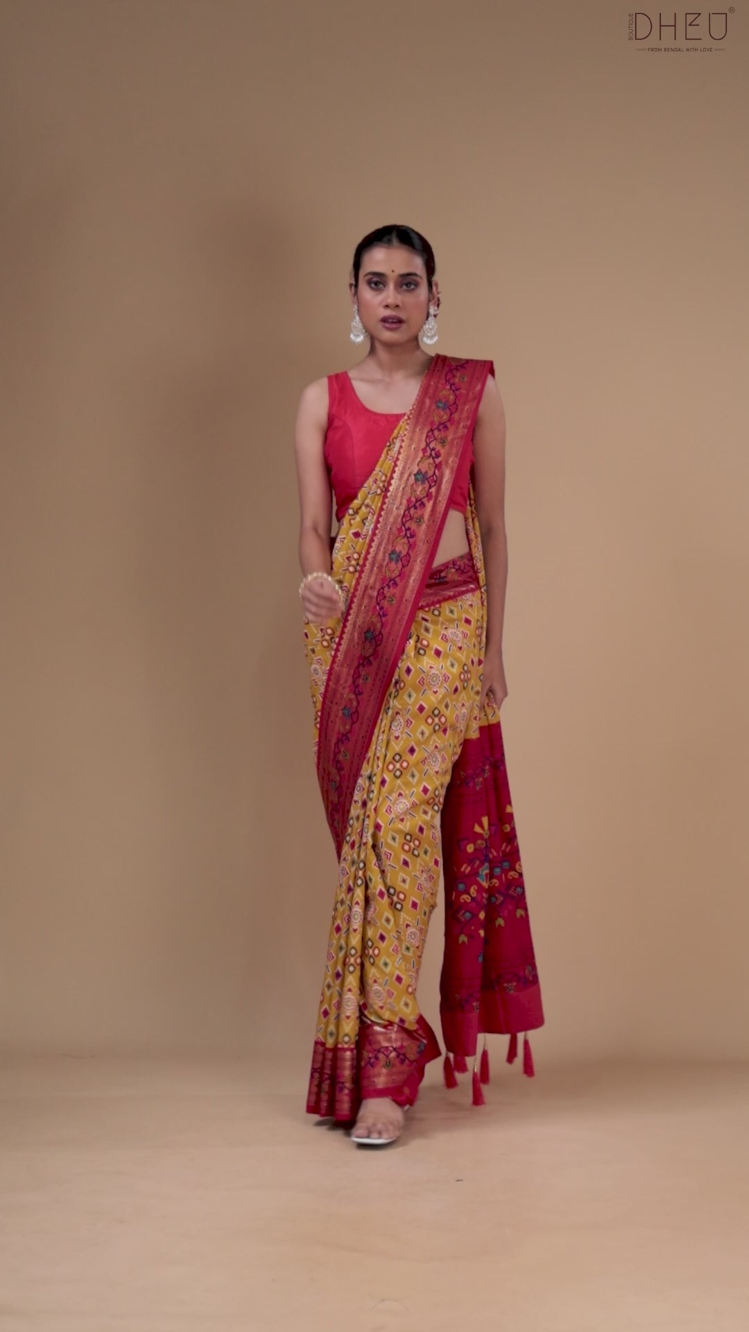 Exclusive Designer Patola Silk Saree