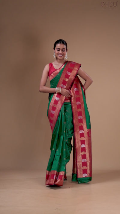 Semi Kanjivaram Silk Saree