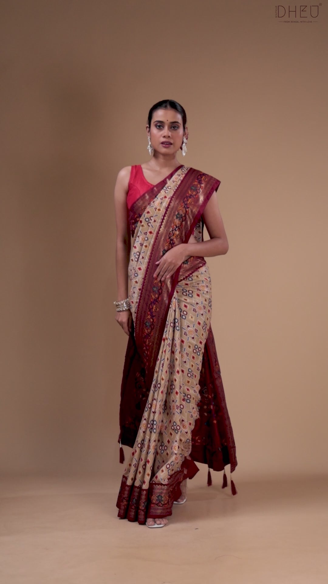 Exclusive Designer Patola Silk Saree