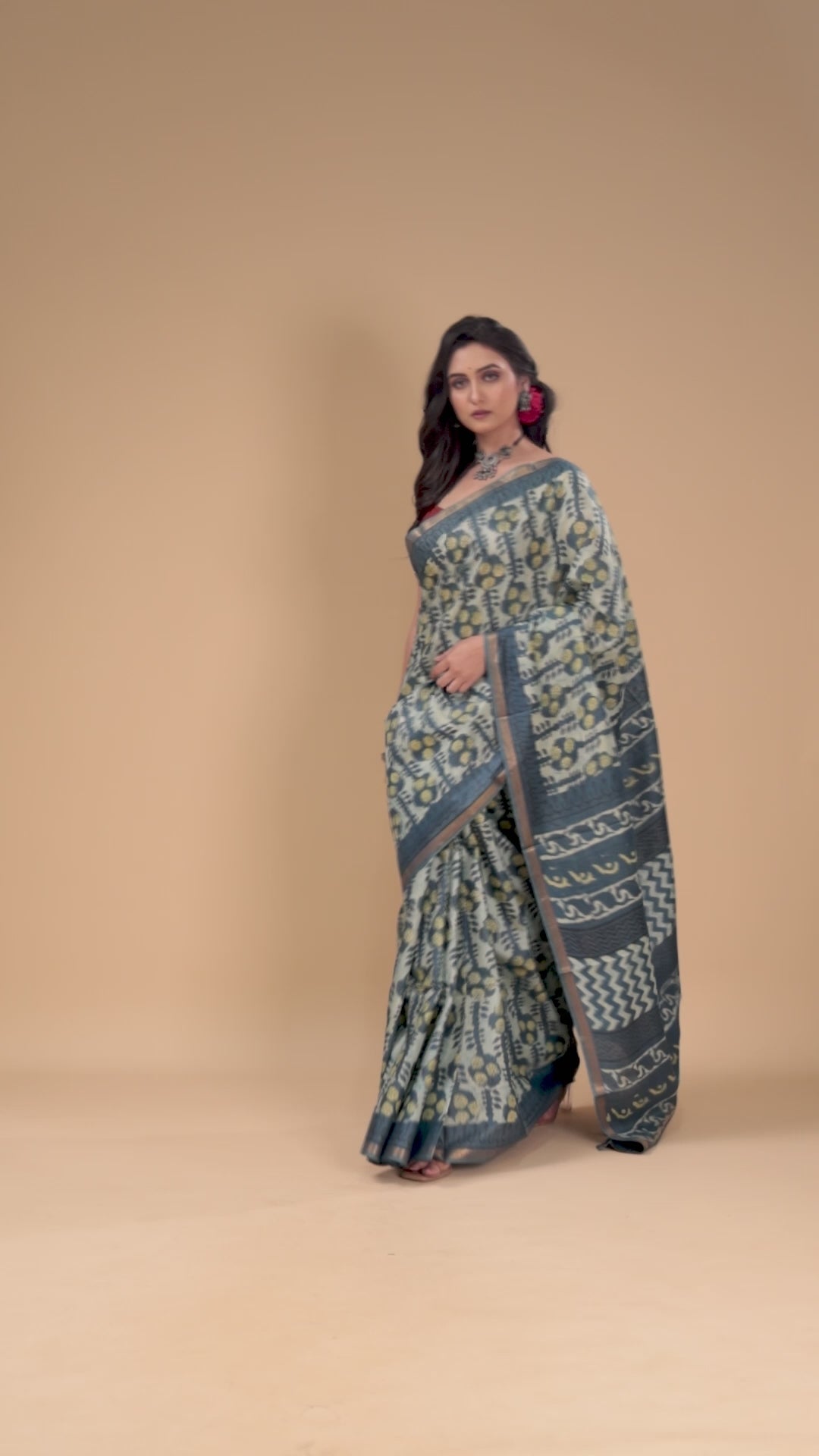 Exclusive Chanderi Multani Silk Saree