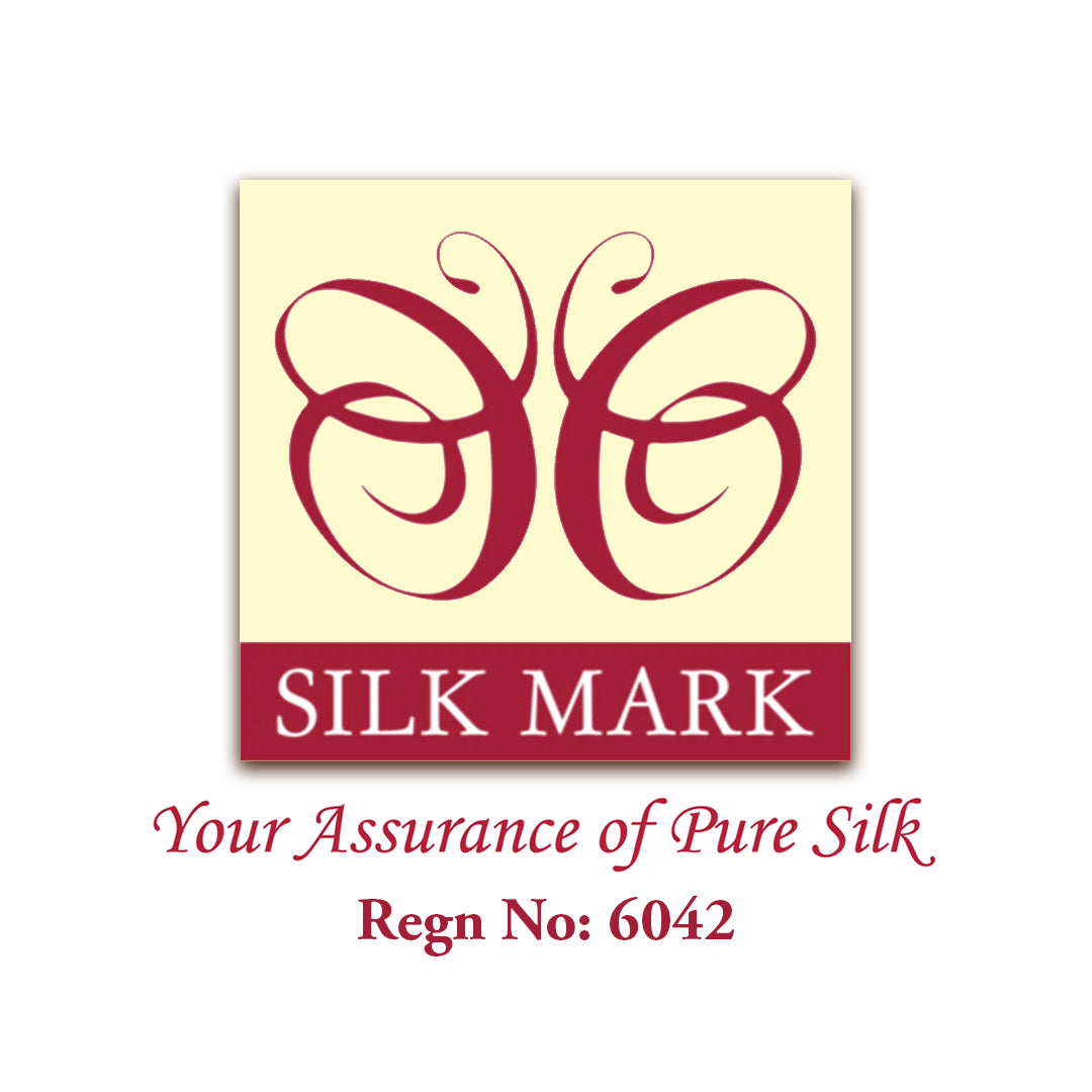 Pure Matka Muslin Gini Saree (Silk Mark Certified)