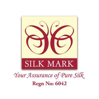 Pure Matka Muslin Gini Saree (Silk Mark Certified)