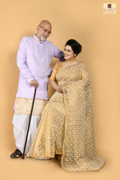 Shonar Pahar- Dheu Designer Couple set