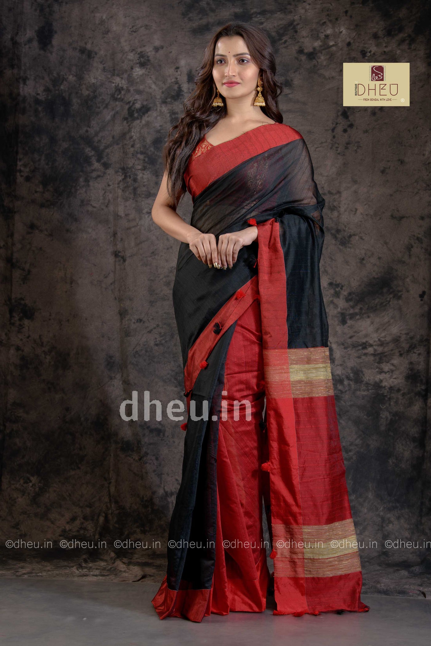 Bengal Handloom  Saree - Boutique Dheu