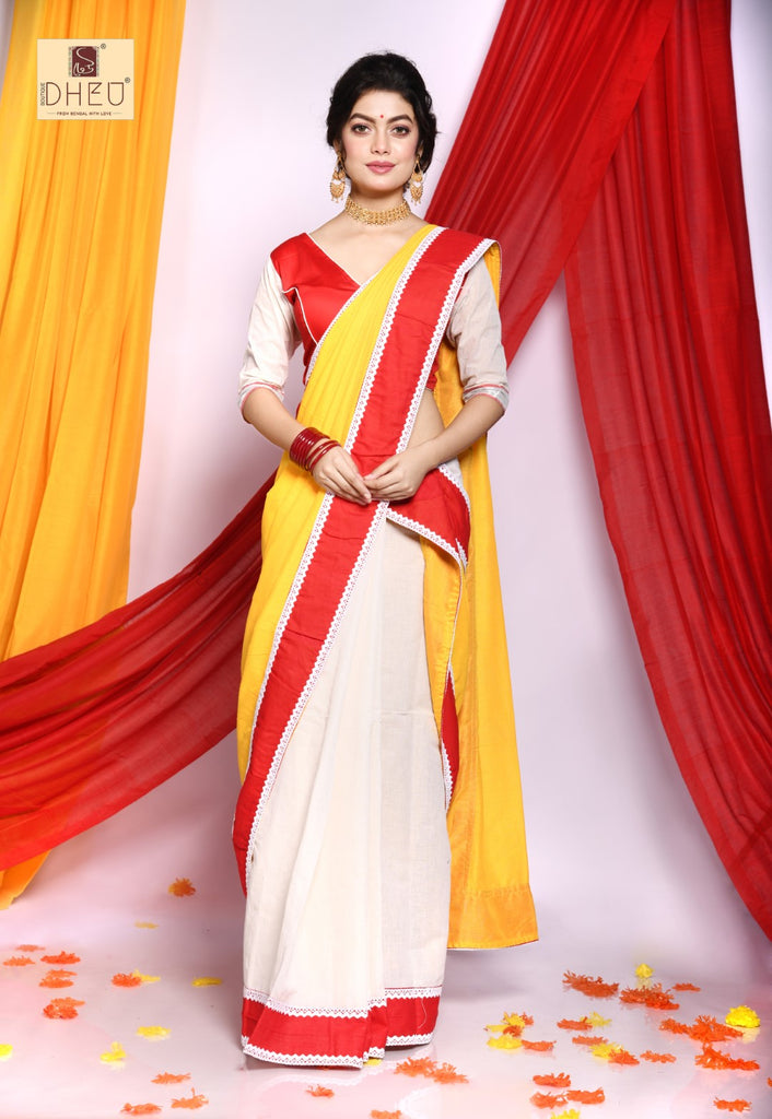 Holud saree best sale