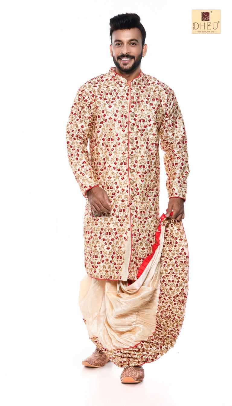 Dhoti punjabi for wedding sale